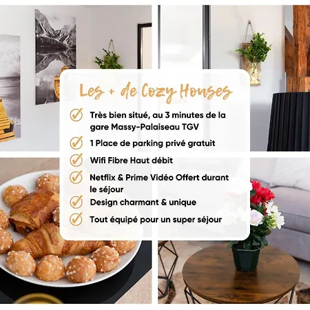 Apartment Le Boisier - 3 Min De La Gare Massy Tgv - Cozy